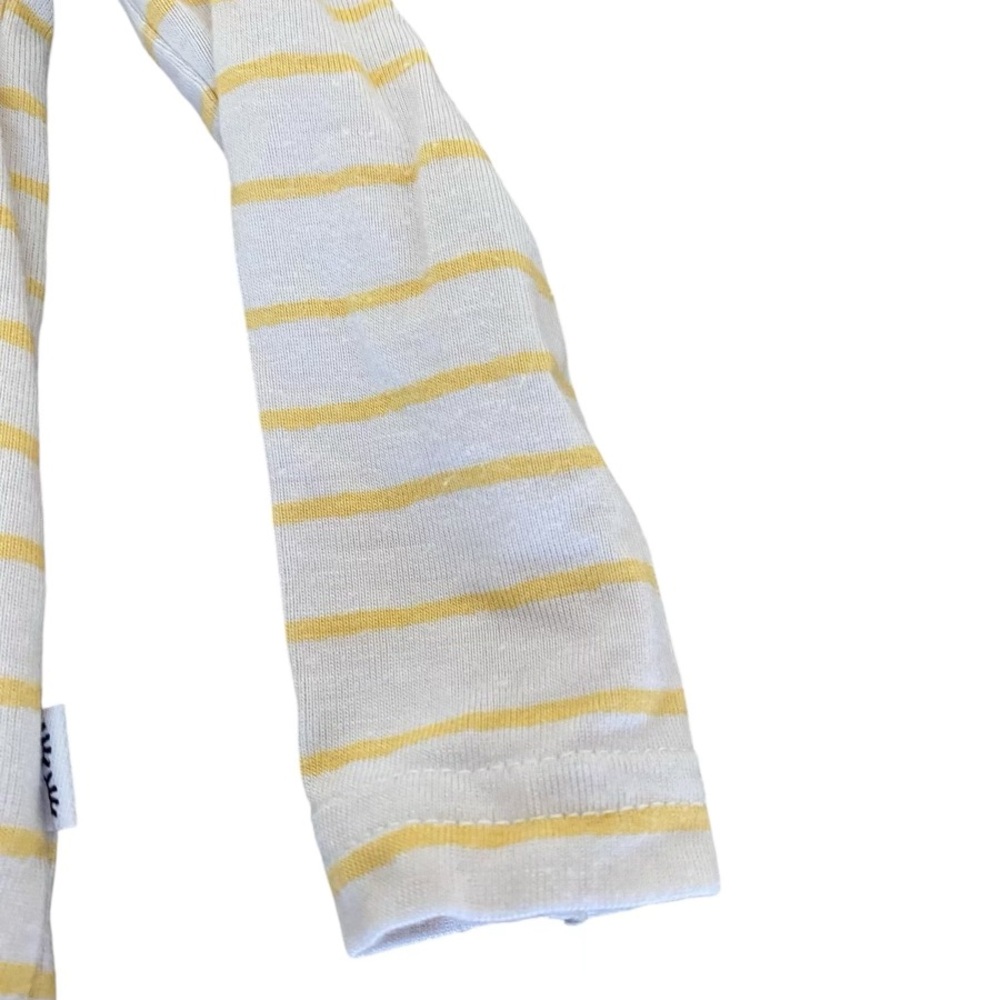 Little Sleepies Winnie the Pooh Disney Collection Yellow Striped Onesie Newborn - Picture 7 of 8